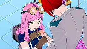 Koikatsu mei hatsume and shoto todoroki in hentai videos with sex scenes, blowjobs, handjobs, and cumshots from the real 3d stories 1 4