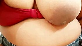 i'm soo horny playing with my big boobs, they feel amazing