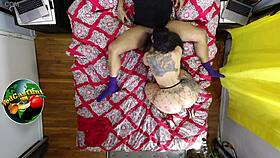 Queen Rogue dominates in part 10 BTS Osmo action with blowjob and cowgirl 🔥