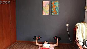 My First Effective Dumbbell Workout Session