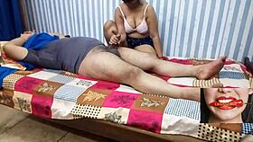 punjabi girlfriend wants fun again with handjob and cumshot