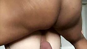 Massive black cock brutally dominates a skinny blonde sissy’s tight slutty hole