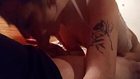 petite brunette teen rides monster cock on halloween night.