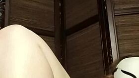 homemade stocking fetish pov solo