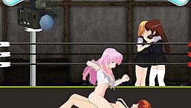 In a fierce battle, Princess Juliette takes on Sofia in the ring for dominance.