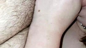 woman submits herself in intimate encounter