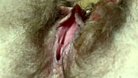 bushy pussy closeup, wet orgasm hittin’ hard, dang i’m shakin’