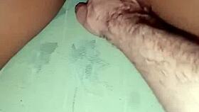 Passionate fucking with 19-year-old Brazilian prostitute's tight pussy