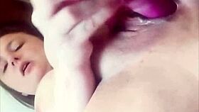 creamy vibrator with lips around it