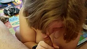 Just watched my wife give a sneaky blowjob during nap time.