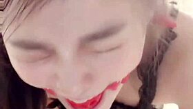 Female slave flirts with big ass