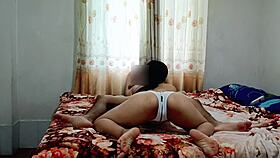 Village girl sucks dick so well!