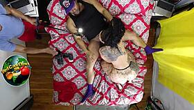 Queen Rogue dominates in part 10 BTS Osmo action with blowjob and cowgirl 🔥