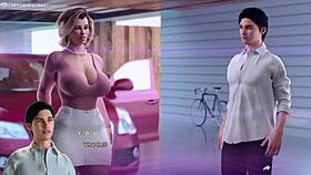 In Apocalust 19, stepmom gets stuck in the shower while pervert watches