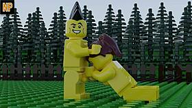 lego porn with anal blowjob and pussy licking!