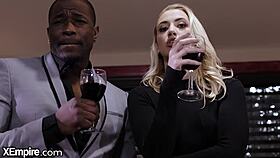 Skinny Blonde Desperate For Huge Dick