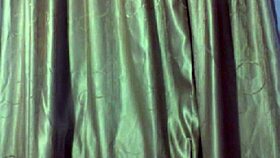 The ice queen masturbates her shaved pussy solo