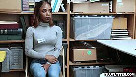 sarah banks deepthroats horny police officer