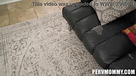 Valentina Bellucci's big tits bounce as she sucks Conor Coxxx's cock hard in POV.