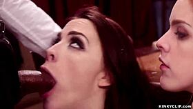 Bbc butler anal fucks teen 18+ in wild threesome, OMG! 😱