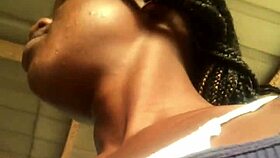 Crazy bitch hunts for a lighter in the supermarket to smoke