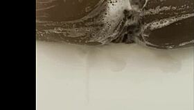 Ebony couple rides and squirts in monster cock compilation.