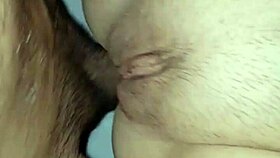the couple explores anal sex passionately