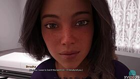 I watch Brooke suck my big cock to orgasm.