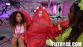 cosplayin stepmom in unexpected threesome johnny love naomi foxxx skyla sun