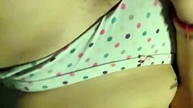 Playing with star dildo