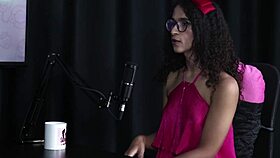 trans babe shows off blowjob after bragging about riding dick 😈