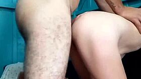 a quick one on the sofa early before heading to work