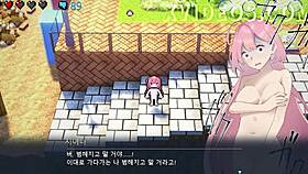 Bold college girl Hazuka Shiina strips naked in wild anime hentai game gallery. She teases and plays without holding back.