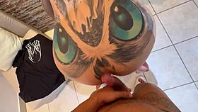 I Fuck The Brunette Neighbor With Small Tits In The Ass And Leave It Full Of Cum Creampie