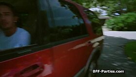 Imagine these amateur caribbean latina sluts with big asses and tits sharing a huge cock in group foursome