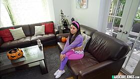 i rode huge dick on halloween with asian ex