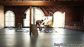 I love this kinky Sappho strapon fantasy babe at the party