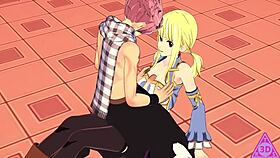 lucy natsu fairy tail hentai videos blowjob handjob horny and cumshot gameplay porn uncensored thereal3dstories