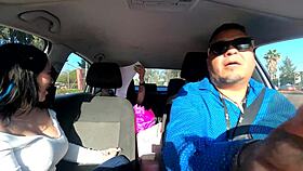 I Love How These Latina Teens Open Their Legs In The Car