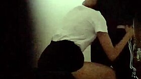 Quickly fucking my latina teen friend hidden away