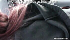 street slut picked up and fucked hard by big dick guy in anal