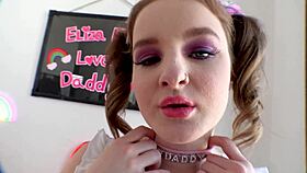 Watch Eliza Eves Handle Huge Cock POV Deepthroat and Swallow?