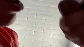 Friday Toilet Session Turns Into Intense Gagging for Gay Duo