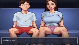 Massive jenny in summer time saga unc part twenty seven huge cartoon