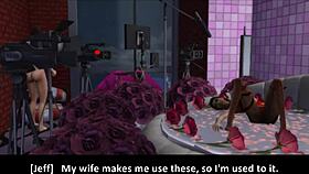 Vanessa's special guest arrives at the wedding in sims 4