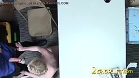 rebel blonde sucks huge cock in office for freedom 😈