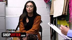 Corrupt Officer Catches Shoplifter For Rough Cavity Search