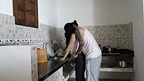 I fucked my wife while she fixed the kitchen 😏