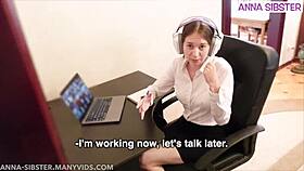 A beautiful Russian girl considers sucking but stays loyal to her boyfriend