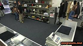 Blondie Pawns Wedding Dress and Gets Banged at Pawnshop!